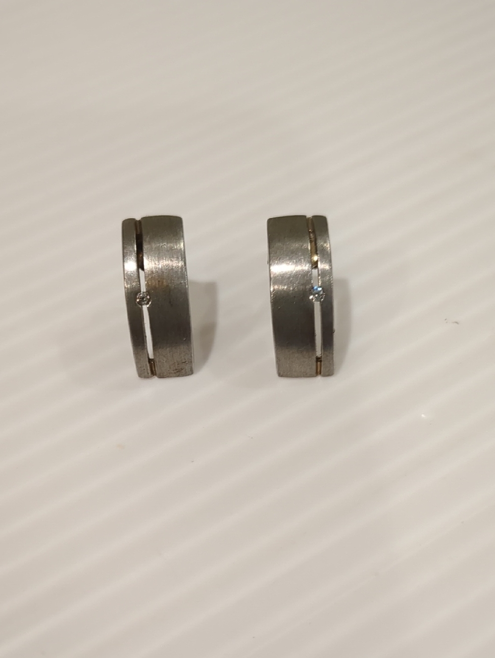 Vintage German Solid Silver 925 Earrings